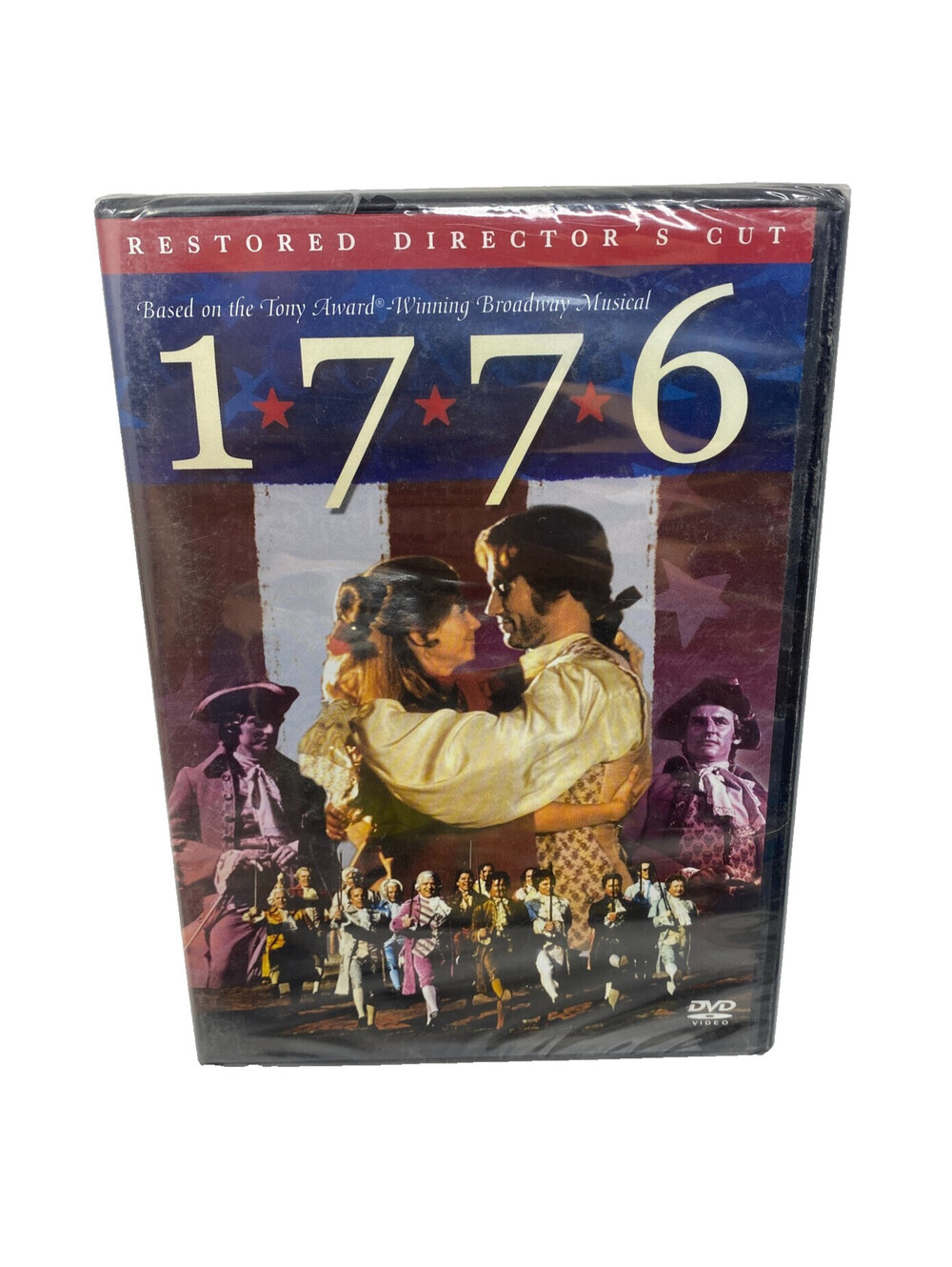 1776 DVD 2002 Restored Director's Cut Musical William Daniels John Adams -R